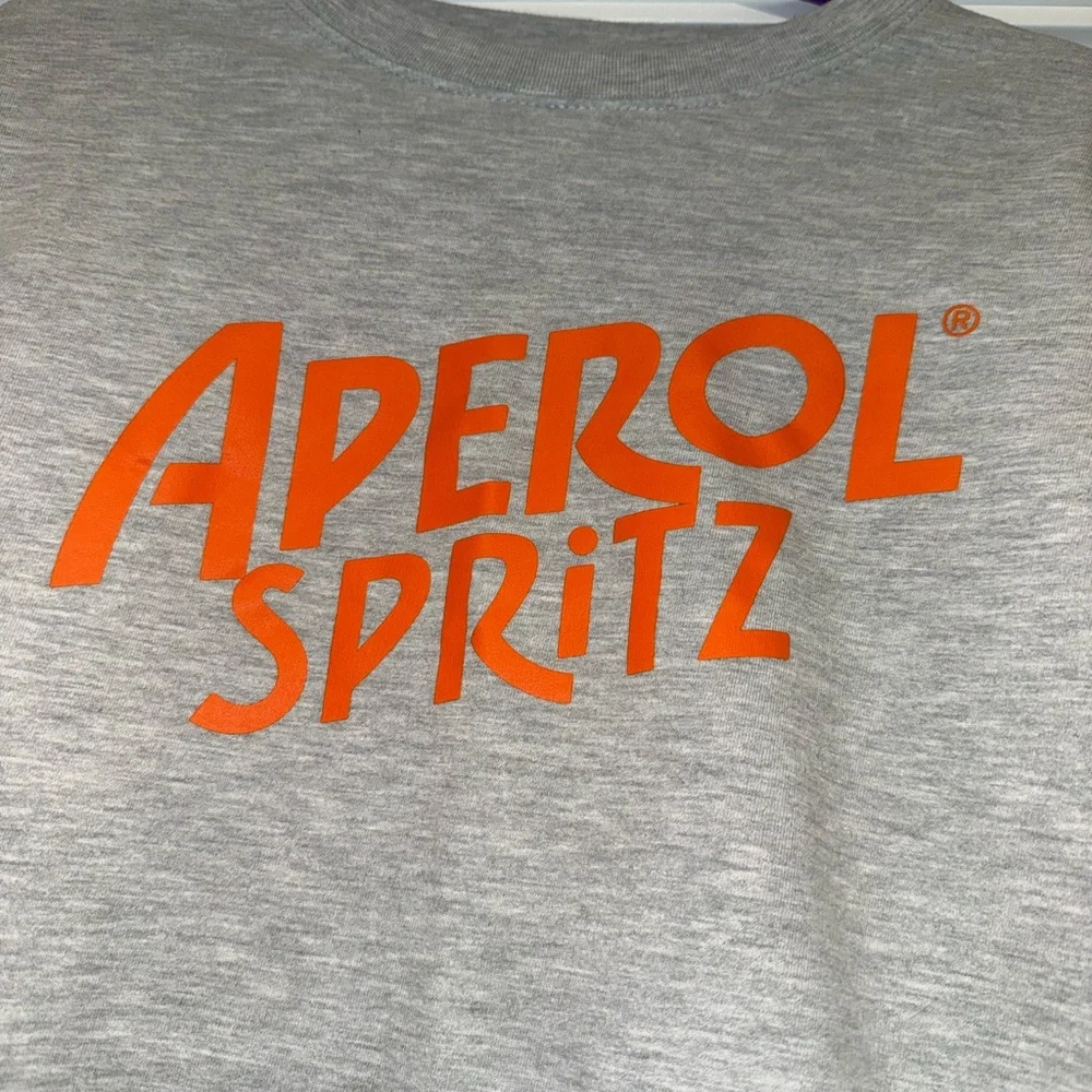 US Open Aperol Spritz Gray Sweatshirt - Picture 4 of 6